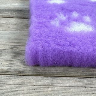 Purple White Paws high grade Vet Bedding non-slip back bed fleece for pets